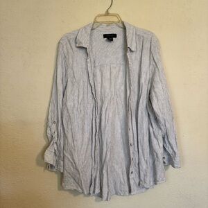 Tahari linen shirt